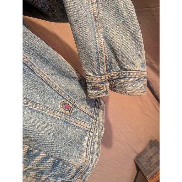 Tommy Hilfiger Denim Jacket VTG szL - Picture 5 of 6